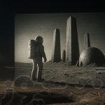 ویدیوی پنهان آرمسترانگ از سازه‌های عجیب روی ماه فاش شد!