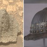 مریخ‌نورد استقامت ناسا یک سنگ عجیب شبیه به «کلاهخود جنگی» در مریخ کشف کرد