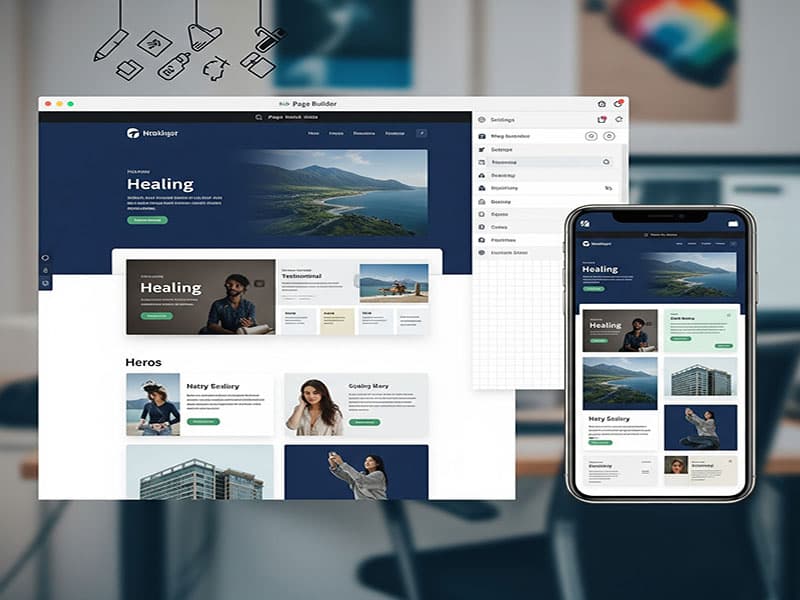 مزایای استفاده از المنتور با قالب وودمارت
