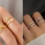 انگشتر مینیمال طلا زیبا؛ ۱۵ مدل ساده و شیک برای استفاده روزمره