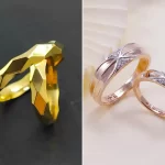 حلقه طلا ست کاپلی؛ ۱۵ عکس جدید از مدل‌های خاص و شیک ازدواج