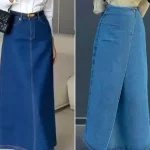 دامن جین شیک و با کلاس؛ ۱۵ مدل جدید برای استایل روزمره خانم‌ها