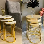 عسلی کنار مبلی فانتزی شیک؛ ۱۵ عکس از جدیدترین مدل‌های خاص و متفاوت