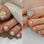 لاک ژل ترند و شیک پا؛ ۱۵ عکس جدید از طراحی لاک ژل پای شیک و ترند