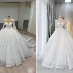 لباس عروس پف دار شیک و خاص؛ ۱۵ مدل زیبا و جدید برای عروس‌ها