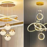 لوستر مدرن زیبا و جذاب؛ ۱۵ مدل لوکس مناسب سالن پذیرایی‌های امروزی