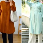 مانتو بلند دکمه دار شیک؛ ۱۵ مدل تابستانی خنک و راحت برای همه سلیقه‌ها