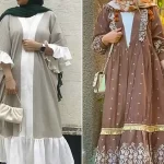 مانتو بلند چین دار شیک؛ ۱۵ عکس جدید و خاص برای استایل روزمره زنونه