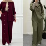 مانتو شلوار ست زیبا و خاص؛ ۱۵ عکس شیک از مدل‌های جدید برای همه سلیقه‌ها