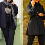 مانتو شومیزی مشکی شیک؛ ۱۵ مدل جذاب و کاربردی برای استایل روزمره و رسمی
