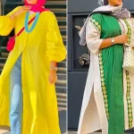 مانتو شکیل و شیک زنانه؛ ۱۵ مدل شیک مناسب تیپ‌های روزمره و مهمونی‌های دوستانه