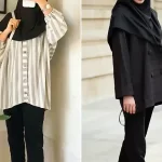 مانتو پوشیده دانشجویی؛ ۱۵ مدل مناسب برای محیط دانشگاه و استایل روزمره