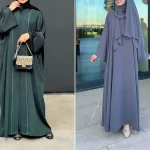 مدل مانتو عبایی شیک و جدید؛ ۱۵ مدل راحت برای استایل روزمره تابستانی زنانه