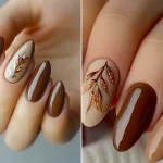 مدل ناخن قهوه ای ترند؛ ۱۵ مدل زیبا و شیک برای خانم‌های جذاب