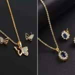 نیم ست طلا خوش ساخت؛ ۱۵ مدل خاص و بادوام مناسب همه سلیقه‌ها