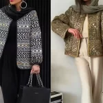کت سوزن دوزی شده ترند؛ ۱۵ مدل جذاب و خاص برای استایل به‌روز