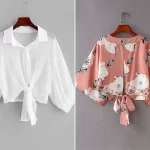 کراپ گره ای شیک دخترونه؛ ۱۵ مدل تابستونی جذاب برای استایل خنک و راحت