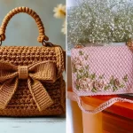 کیف دست بافت بینظیر؛ ۱۵ مدل جذاب و عکس‌های زیبا برای استایل خاص