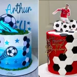 کیک تولد پسرونه فوتبالی؛ ۱۵ مدل شیک و جذاب برای جشن تولد