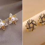 گوشواره براق و شیک دخترانه؛ ۱۵ مدل جدید و جذاب برای استایل روزمره