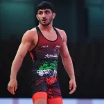 دانیال سهرابی با غیرت ایرانی مدال برنز کشتی فرنگی جهان را گرفت