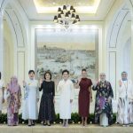 حضور زهرا پزشکیان در ضیافت همسر رئیس جمهور چین + فیلم