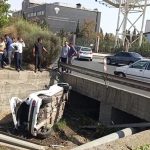 تصادف شوکه کننده در بزرگراه لشگری + فیلم