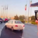 موتورسواری همایون شجریان دور میدان آزادی قبل از کنسرت + فیلم