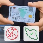 گواهینامه جدید دو زبانه برای رانندگی در خارج اعتبار ندارد