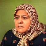 عکس عجیب رابعه اسکویی با رژلب سیاه