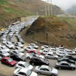 ترافیک فوق سنگین ۱۴ کیلومتر در جاده‌های گیلان