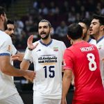 والیبال ایران در رنکینگ جهانی دو پله سقوط کرد