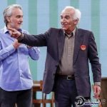 گلایه شدید پدر بیژن بنفشه‌خواه از پسرش دریک تماس تلفنی وسط برنامه زنده + فیلم