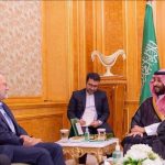 لاریجانی با بن‌سلمان دیدار کرد