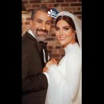 محمد نادری از همسرش رونمایی کرد / اولین فیلم عاشقانه محمد نادری و همسرش در مراسم جشن عروسی‌شان + فیلم