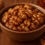 طرز تهیه مربا گردوی خشک و تازه+ نکات شکرک نزدن