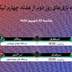 شب سخت ساپینتو و نویدکیا/ بهبود شرایط استقلال و سپاهان یا تشدید بحران؟