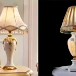 آباژور رو میزی مدرن؛ ۱۵ مدل خاص و شیک برای زیبایی اتاق خواب و پذیرایی