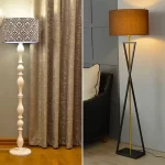 آباژور پایه دار لوکس؛ ۱۵ مدل جذاب و خیره‌کننده برای فضای پذیرایی و نشیمن