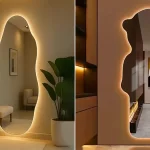 آینه دفرمه لوکس و زیبا؛ ۱۵ مدل شیک و خاص برای تغییر جذاب دکوراسیون خانه