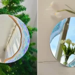 آینه دیواری رزین؛ ۱۵ مدل زیبا و خاص برای دکوراسیون شیک و متفاوت خانه