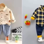 بلوز و شلوار پسرانه زیبا؛ ۱۵ مدل شیک و راحت برای هر روز بچه‌ها