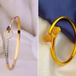 بنگل طلا شیک و باکلاس؛ ۱۵ عکس از جدیدترین مدل‌های خاص و ساده زنانه