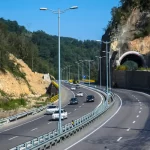 باند شرقی منطقه دو آزادراه تهران-شمال با حضور رئیس‌جمهور افتتاح شد