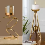 جا شمعی مدرن و جدید؛ ۱۵ مدل جذاب و کاربردی برای دکوراسیون خانه
