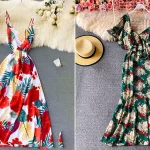 سارافون بلند نخی زنانه؛ ۱۵ مدل رنگی و جذاب برای استایل راحت