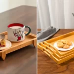 سینی چوبی ترند و مدرن؛ ۱۵ مدل شیک و کاربردی برای دکوراسیون خانه