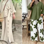 شومیز شلوار سایز بزرگ زیبا؛ ۱۵ مدل جدید برای استایل راحت و جذاب شما