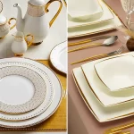 ظروف پذیرایی چینی لوکس؛ ۱۵ مدل شیک و با کیفیت مناسب هر مهمانی