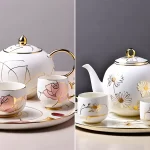 قوری و فنجون شیک و ترند؛ ۱۵ عکس خاص از ست‌های جذاب برای میز پذیرایی